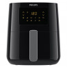 Friteuza cu aer cald Philips Airfryer Essential Collection compact digital, 4.1 L, 1400 W, Afisaj digital, 7 setari presetate, Negru