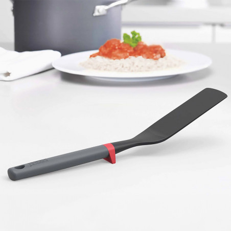 Spatula Joseph Joseph, Stand incorporat, Flexibila, Gri