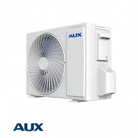 Aer conditionat cu invertor AUX Q-PRO ASW-H09B7A4/AQAR3DI-C3, Pana la 19 m2, Wi-Fi, Wind free, Autocuratare, Alb