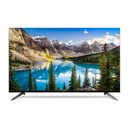 Televizor Crown 43JQ71UAW, 43 inch, SMART TV, QLED, 108cm, 3840x2160 UHD-4K, fără ramă, PVR, Android, negru