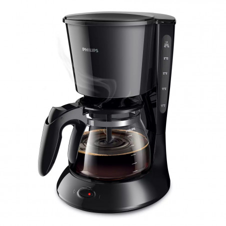 Aparat de cafea Philips HD7461-20-BL, 1000W, 1,2 L, Aroma Twister, Indicator de nivel al apei, Timer, Negru