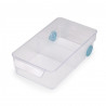 Organizator pentru frigider  Joseph Joseph 851663, 17,4x30,8 cm, Fara BPA, Plastic, Transparent