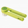 Presa pentru usturoi Joseph Joseph 20102, Twist, Otel, Fara BPA, Verde