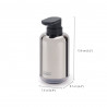 Dozator pentru sapun lichid Joseph Joseph EasyStore Luxe 70582, 300 ml, Otel inoxidabil, Gri/Inox