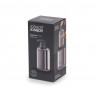 Dozator pentru sapun lichid Joseph Joseph EasyStore Luxe 70582, 300 ml, Otel inoxidabil, Gri/Inox