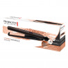 Placa pentru par Remington S5700 Copper Radiance, Placi ceramice Advanced Ceramic, Afisaj digital, Negru/cupru