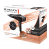 Uscator de par Remington AC5700 Copper Radiance, 2200W, Ionizare, Jet 120 km/h, Cool Shot, Negru/Cupru