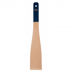 Spatula din lemn Tasty 678227, 28,8x5 cm, Orificiu pentru agatat, Lemn, Albastru