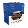 Aparat 3in1 sanwich maker, grofe, grill Russell Hobbs Creation 26810-56, 750 W, 3 placi detasabile, Otel inoxidabil, Negru