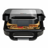 Aparat 3in1 sanwich maker, grofe, grill Russell Hobbs Creation 26810-56, 750 W, 3 placi detasabile, Otel inoxidabil, Negru