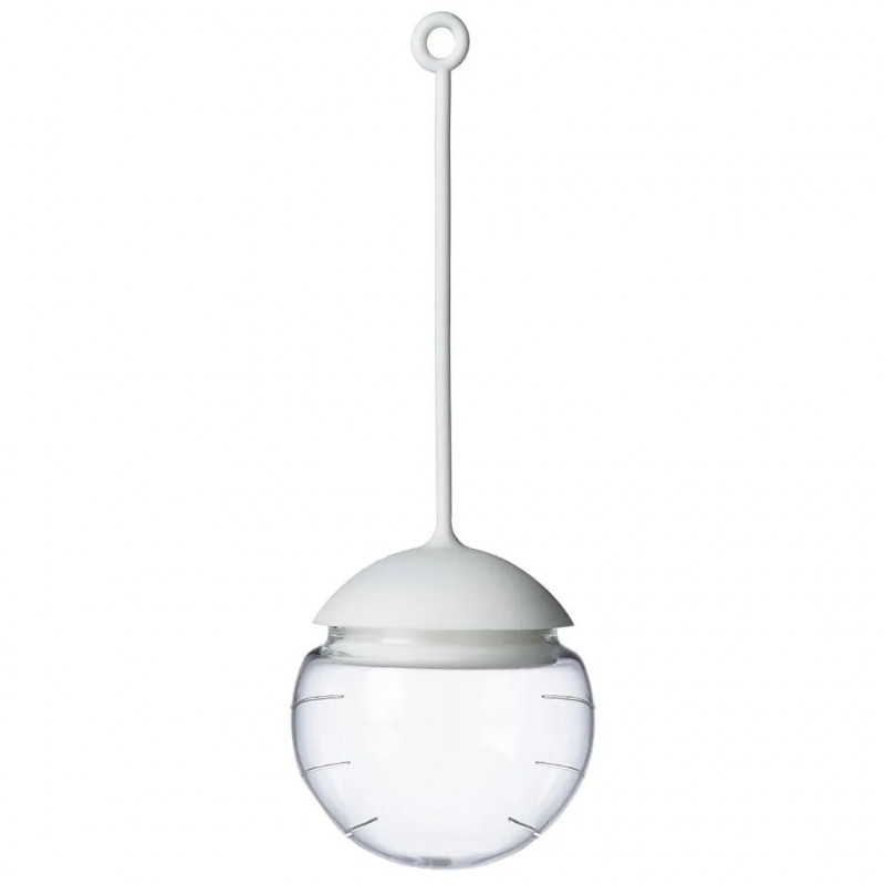 Infuzor pentru ceai INFUSION GLOBE Viva Scandinavia V70302, 16 cm, Sticla, Alb