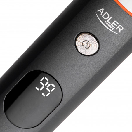 Kit de ingrijire pentru barbati Adler AD 2946 5in1, 600 mAh, 6 atasamente, Autonomie 60 min, Afișaj LCD, Negru/Inox