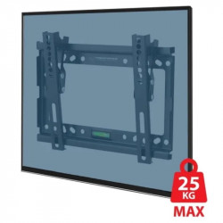 Suport TV Esperanza ERW010, Suport de perete, 14''-50'', VESA 200x200, Max 25 kg, Negru