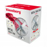 Ventilator de masa Klausberg KB 7538, 40 cm, 55 W, Otel inoxidabil, Oscilatie, 3 viteze, Inox