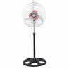 Ventilator cu picior Rosberg R51760G, 46 cm, 60W, 3 viteze, Aripă dublă, Negru