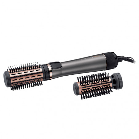 Perie pentru uscat si coafare Remington Keratin Protect AS8810, 1000W, Cu strat ceramic, Cool Shot, Negru/roz