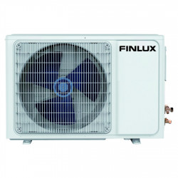 Aparat de aer condiționat cu invertor Finlux 18JLK46NVS, 18000 BTU, A++/A+++, Condensator placat cu aur, Unitate de încălzire pentru exterior, Wi-Fi, Suflare 4D, Alb