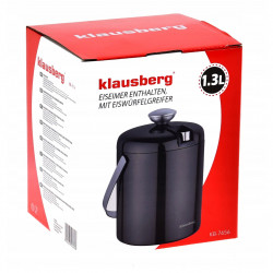 Frapiera cu cleste si sita Klausberg KB 7656, 1.3L, Pereti dubli, Negru