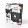 Mini aparat de ras Adler AD 2936, 250 mAh, USB tip C, Turistic, Fara fir, Autonomie 35 min., Negru/Inox