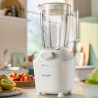 Blender Philips HR2041 / 00, 450W, ProBlend, Zdrobitor de gheata, 1 litru, Pulse, Alb