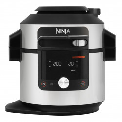 Friteuza cu aer cald Ninja Foodi OL750EU, 1760W, 7.5 l, 3 moduri, 14 programe, SmartLid, Inox/Negru