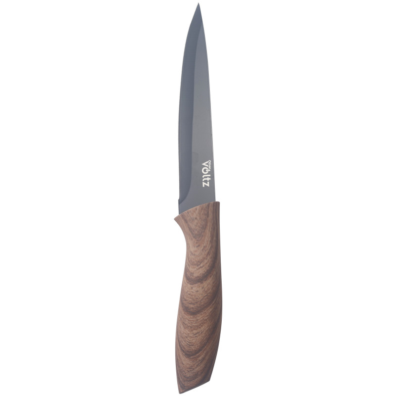 Cutit universal Oliver Voltz OV51633WU, 12.7 cm, Maner ergonomic, Maro