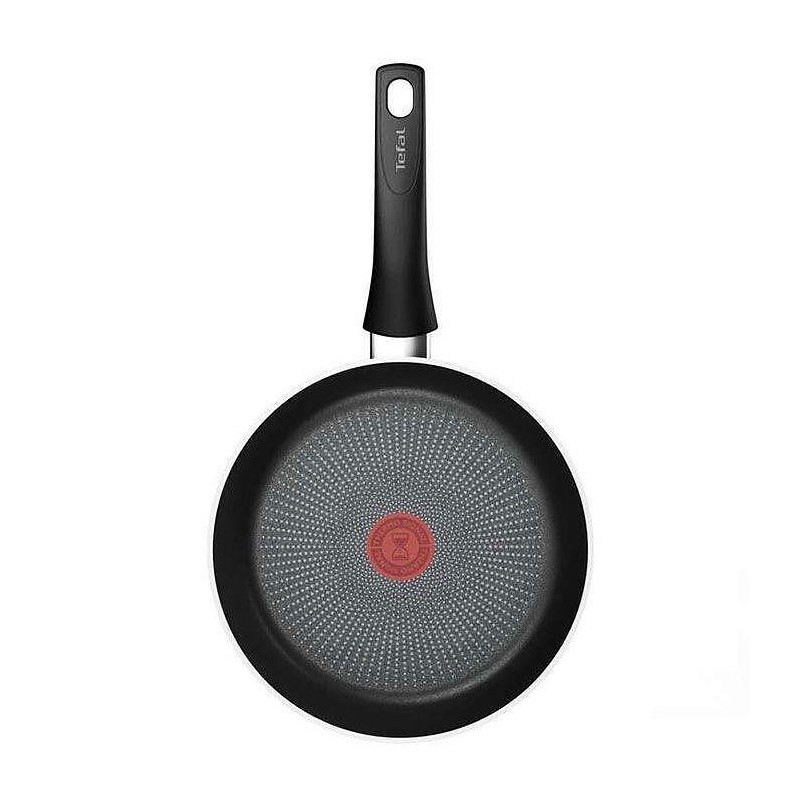 Tigaie Tefal C2920453 Force, 24 cm, Acoperire antiaderenta, Thermo-signal, Thermo-Fusion, Inductie, Negru