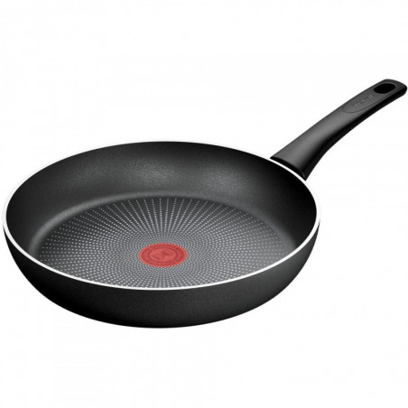 Tigaie Tefal C2920653 Force, 28 cm, Acoperire antiaderenta, Termo-Signal, Inductie, Negru