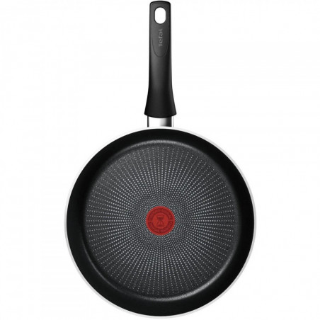 Tigaie Tefal C2920653 Force, 28 cm, Acoperire antiaderenta, Termo-Signal, Inductie, Negru