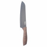 Cutit de bucatar Santoku Oliver Voltz OV51633WS, 18 cm, Maner ergonomic, Maro