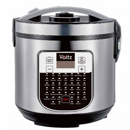 Multicooker Oliver Voltz OV51985J5, 900W, 5L, 45 programe, Display LED, Inox