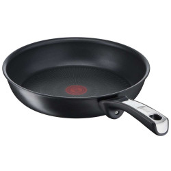 Tigaie Tefal G2550572, 26 cm, Thermo-Spot, Acoperire neaderentă din titan X6, Inductie, Negru