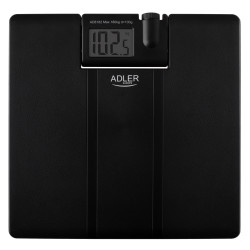 Cantar electronic Adler AD 8182, Pana la 180 kg, Proiectare afișaj, Ecran LCD, 4 x AAA, Negru