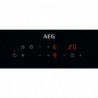 Plita vitroceramica incorporabila AEG HRB32310CB, 2900W, 2 zone, 9 trepte, OptiHeat, Timer, Electrica, Negru