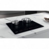 Plita vitroceramica incorporabila Whirlpool WL S7960 NE, 7200W, 4 zone, 18 trepte, FlexiCook, Timer, Inductie, Negru