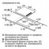 Plita vitroceramica incorporabila Bosch PKE611CA3E, 6600W, 4 zone, 9 trepte, Indicator de caldura reziduala, Electrica, Negru