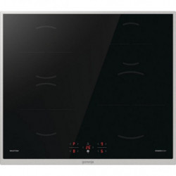 Plita vitroceramica incorporabila Gorenje GI6401BX, 7200W, 4 zone, 9 trepte, PowerBoost, Timer, Inductie, Negru