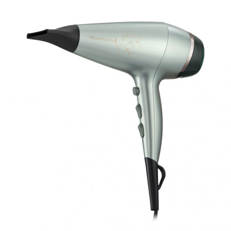 Uscator pentru par Remington Botanicals AC5860, 2300 W, 2 viteze, 3 setari de temperatura, Jet aer rece, Accesorii, Verde