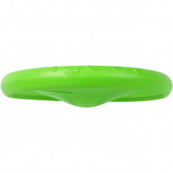 Frisbee pentru caini Flyber 62175, 22 cm, Forma unica, Inofensiv pentru dintii cainilor, Verde