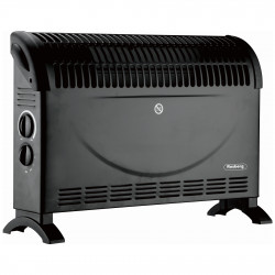 Convector electric Rosberg R51974AT, 2000W, 3 trepte, Termostat, Negru