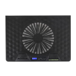 Racitor pentru laptop Esperanza Alize EGC101, 800 RPM, 6 trepte, Pana la 17,3", RGB, Ecran LCD, USB, Negru