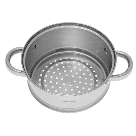 Accesoriu pentru gatoit la aburi Kinghoff KH 1533, 18 cm, Universal, Inox