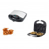 Aparat de copt bretzel Elite ESM - 115B, 780W, Acoperire antiaderenta, Maner rece, Indicator de lumina, Inox