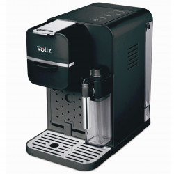 Espressor capsule si cafea macinata 8in1 Oliver Voltz OV51171I5, 1350W, 20 bar, Spumare lapte, Negru