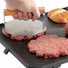 Burger Press Kinghoff KH 1878, Oțel inoxidabil, Ușor de spălat, Diametru 11,4 cm, Inox