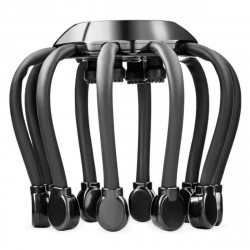 Aparat pentru masaj scalp Medivon Octopus Electric, 5 moduri, 14 puncte de masaj, Fara fir, USB-C, Negru