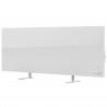 Convector electric AENO AGH0001S, 700W, 30 m2, Afisaj LED, Aplicatie mobila, Ultra subtire, Wi-Fi, Alb