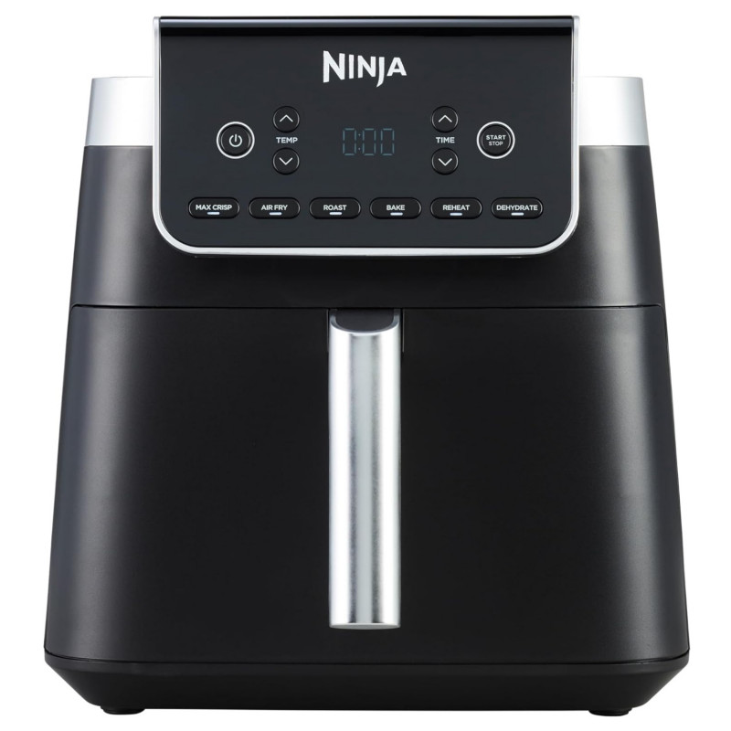 Friteuza cu aer cald Ninja Max Pro AF180EU, 2000W, 6.2 L, 1.2 kg, 40-240°C, 6 programe, Negru