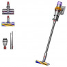 Aspirator vertical Dyson V15 Detect Abseolute, 660W, 0.76 l, 60 min autonomie, Senzori, 3 moduri, LCD, Gri