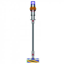 Aspirator vertical Dyson V15 Detect Abseolute, 660W, 0.76 l, 60 min autonomie, Senzori, 3 moduri, LCD, Gri